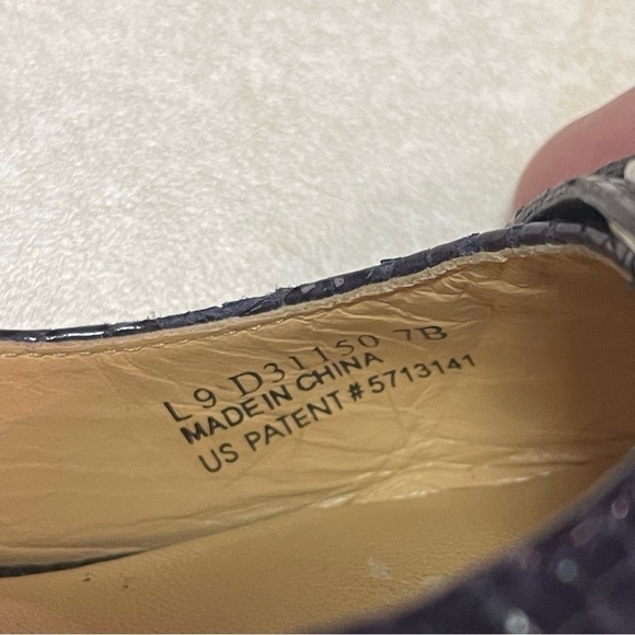 Cole Haan 7B Black Slingback Open Toe heel shoes - Picture 9 of 9